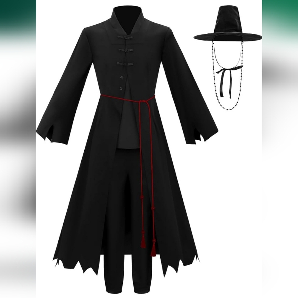 Mens Jinu Costume - KPop Demon Hunters - Mens Size 2XL (Fits Like An XL)